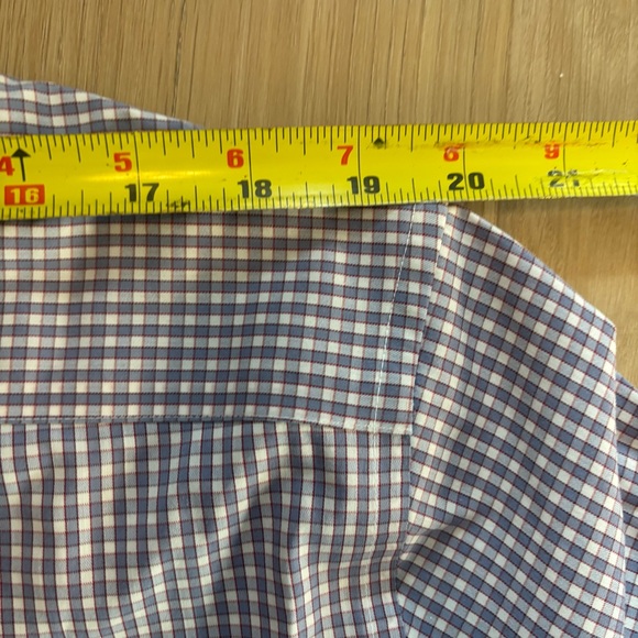 Twillory Shirt Men 17 34/35 Button Up Long Sleeve Stretch Performance Lot Of 2 - Picture 9 of 11